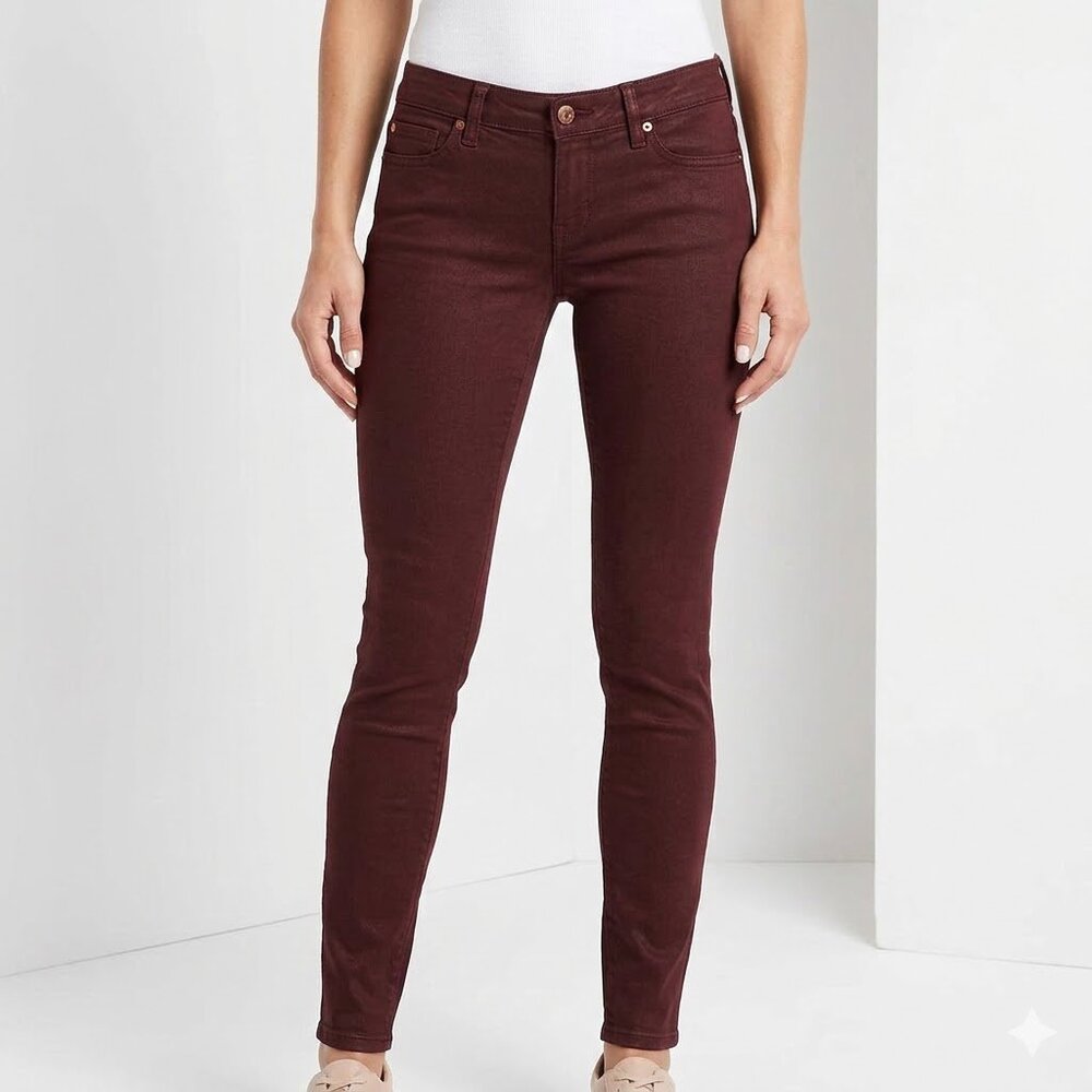 Tripp NYC Deep Red Skinny Jeans